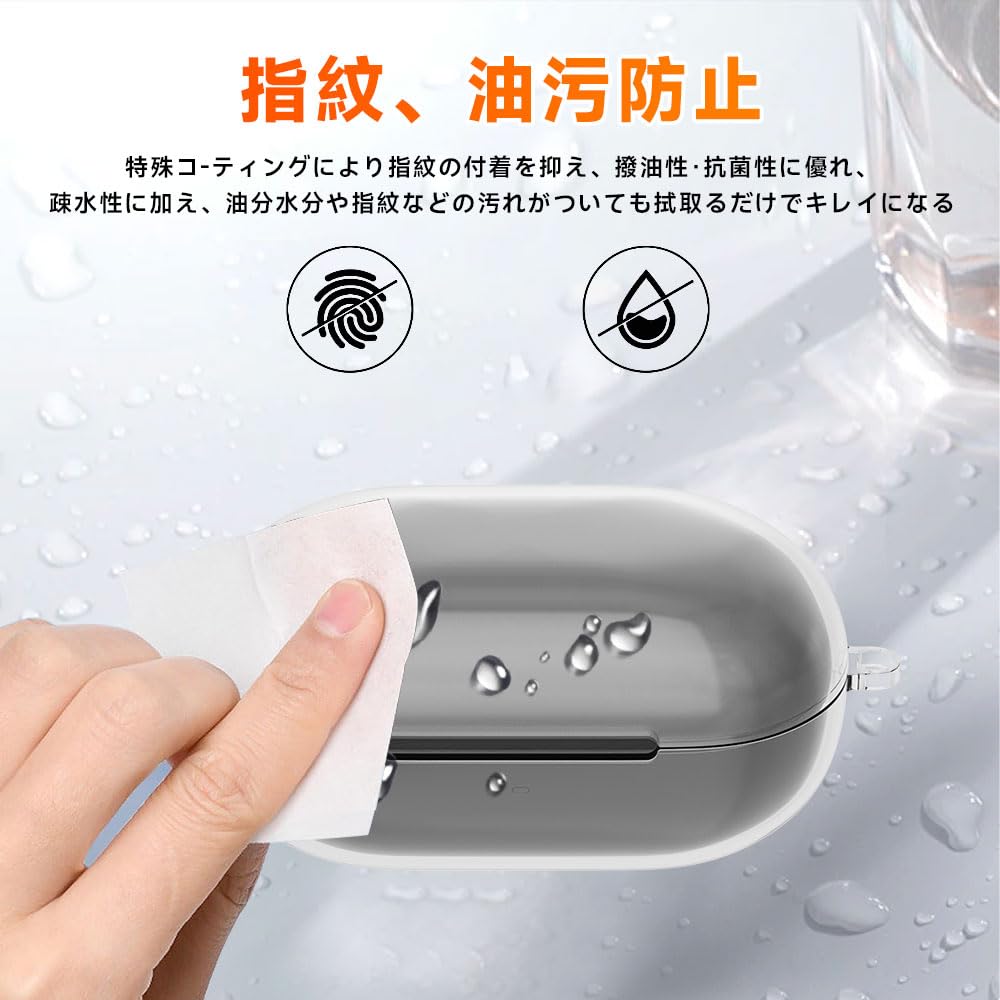 Amazon | JIAYJP For SONY WF-C710N 用 ケース 透明 TPUカバー 充電